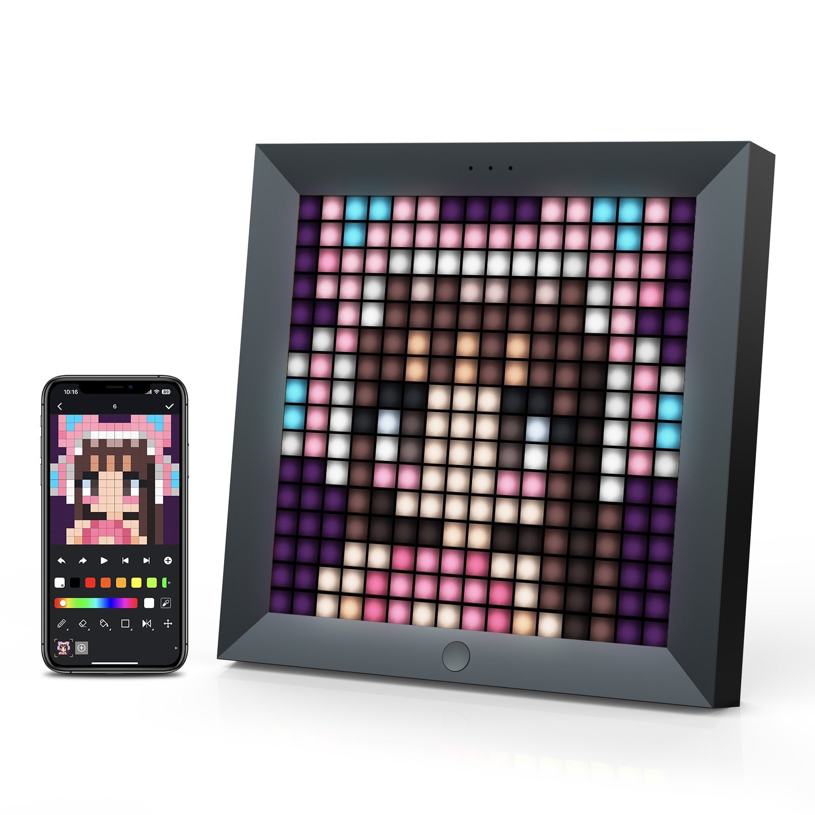 Divoom Pixoo Pixel Art Digital Photo Display - Unique and Personalized Decor