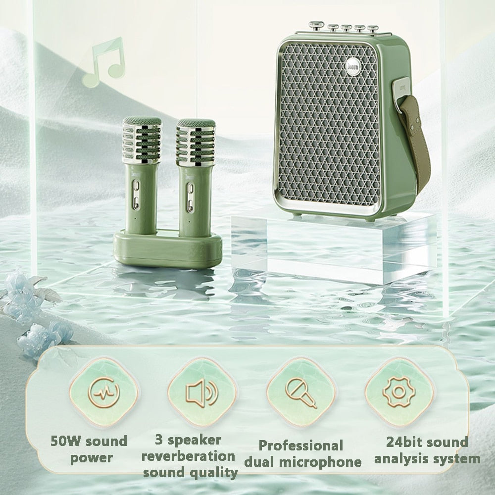 Divoom Songbird Karaoke Bluetooth Speaker - Portable and Fun Audio
