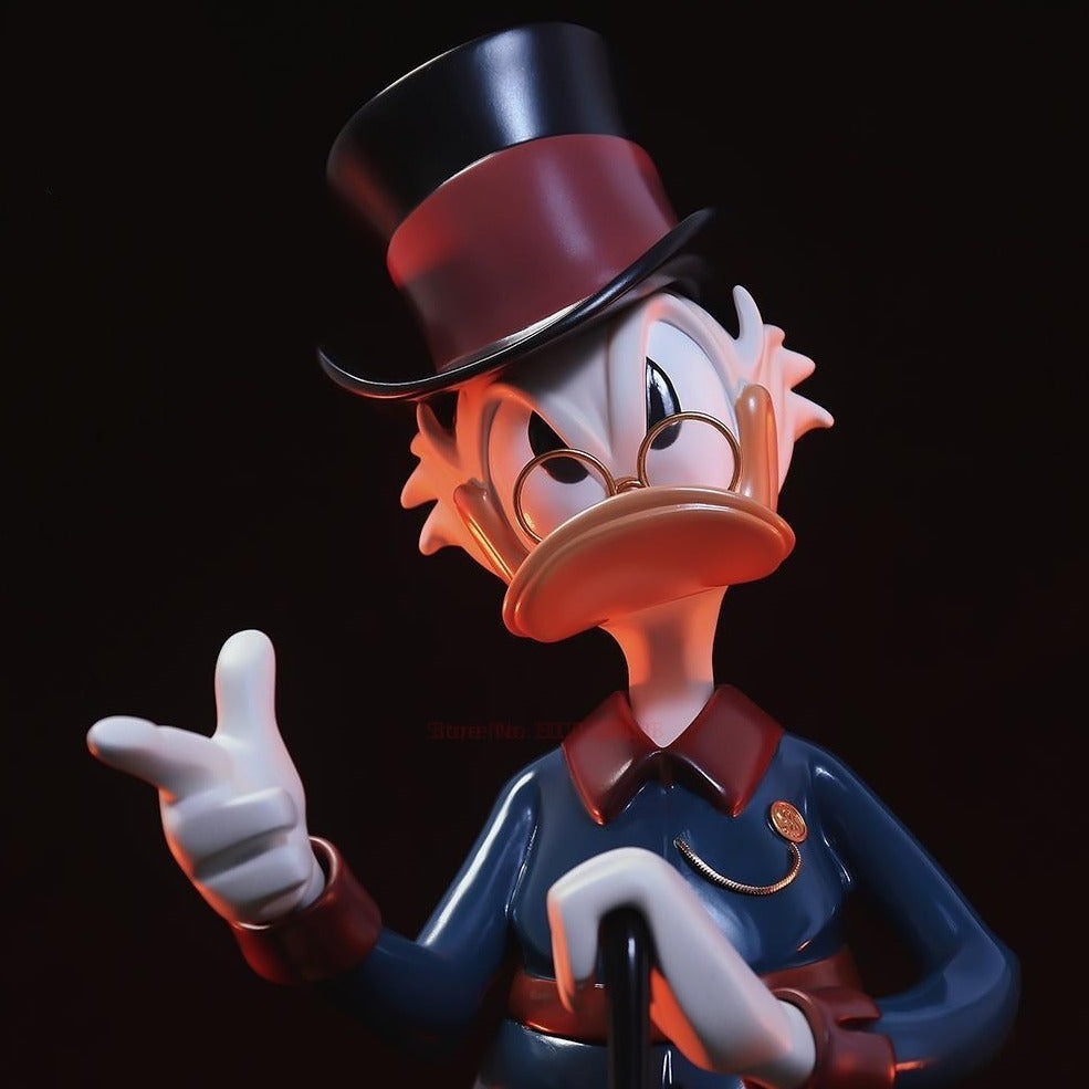 Nostalgic Disney Delight: Vintage Donald Duck Cartoon Statue