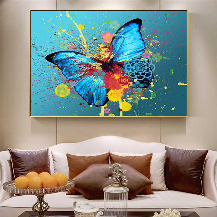 Whimsical Wings: Abstract Watercolor Butterfly