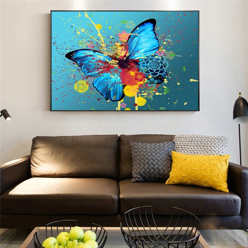Whimsical Wings: Abstract Watercolor Butterfly