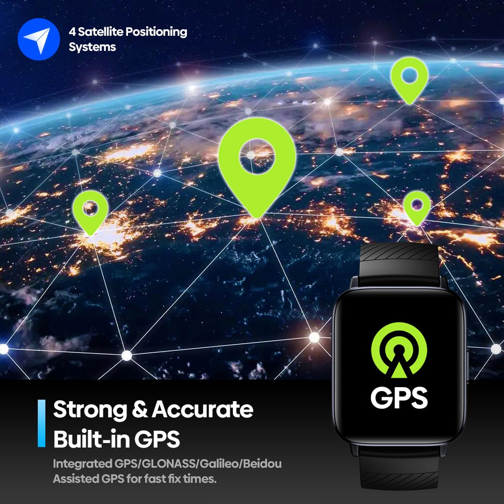 Zeblaze Swim GPS 5 ATM Swimming Smart Watch 