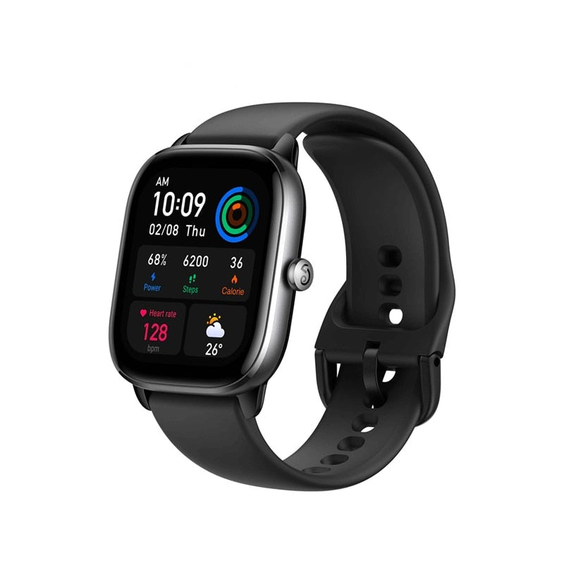 Amazfit GTS 4 Mini Smartwatch - 24H Heart Rate & 120 Sports Modes