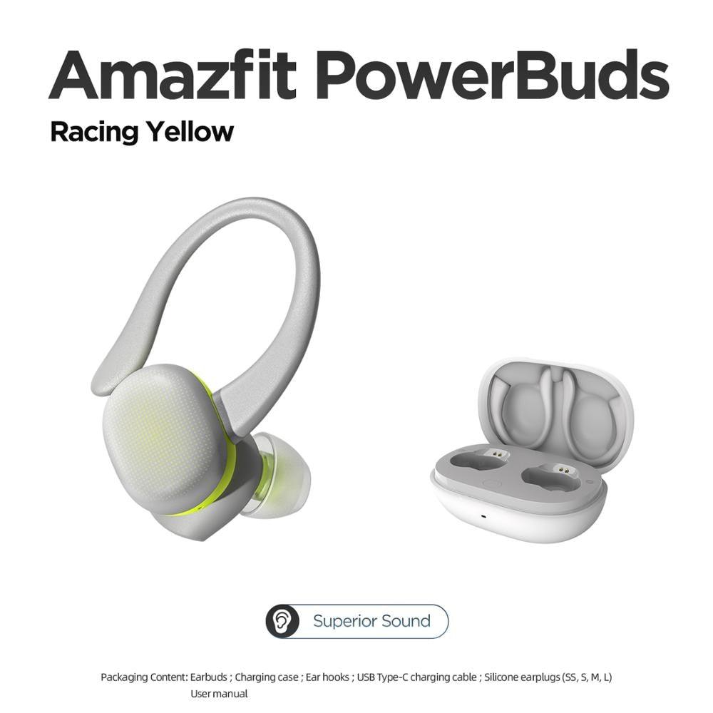 Amazfit TWS Sports Earphones - Heart Rate Monitoring & Fitness