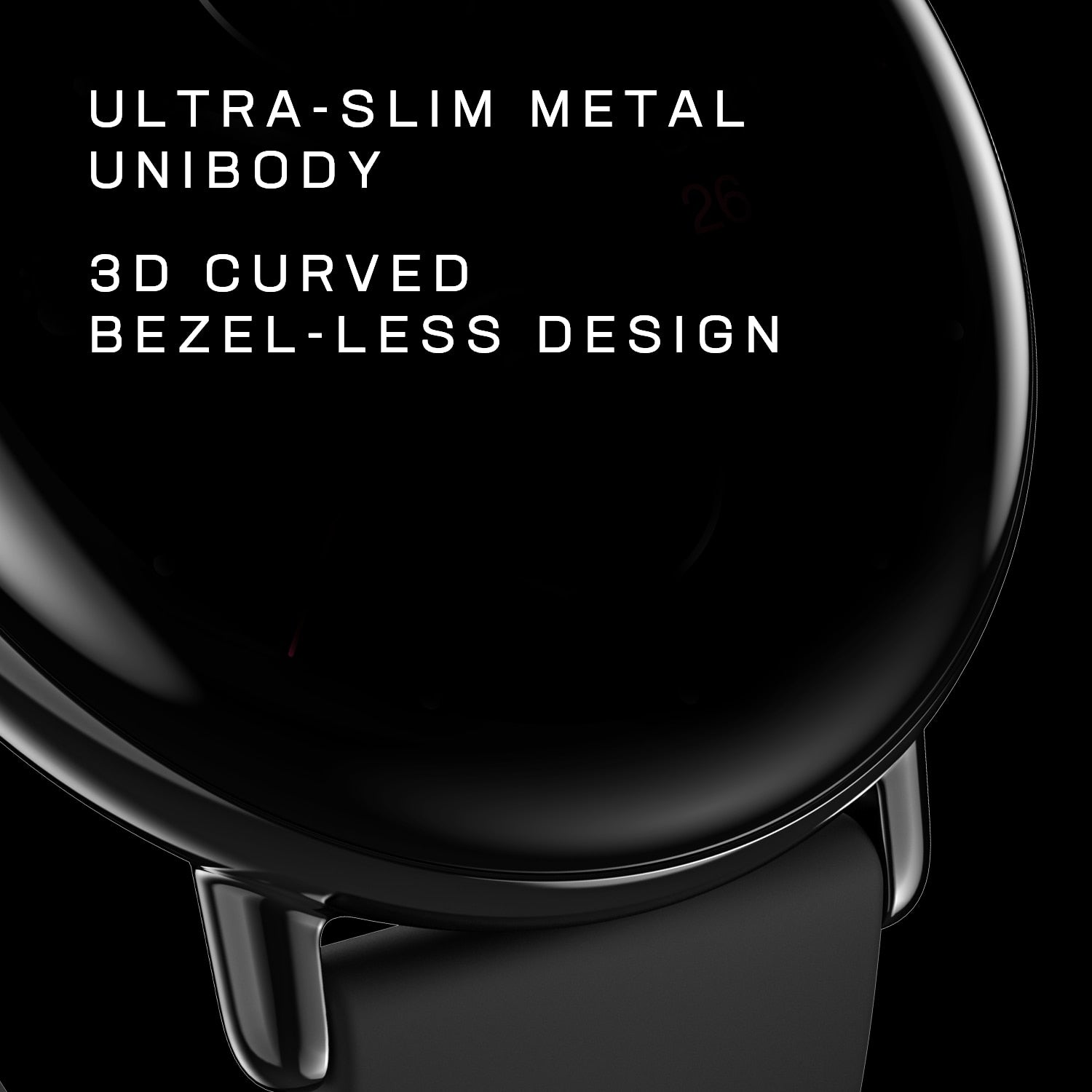 Amazfit Zepp E Circle Smartwatch - 3D Design & Health Tracking