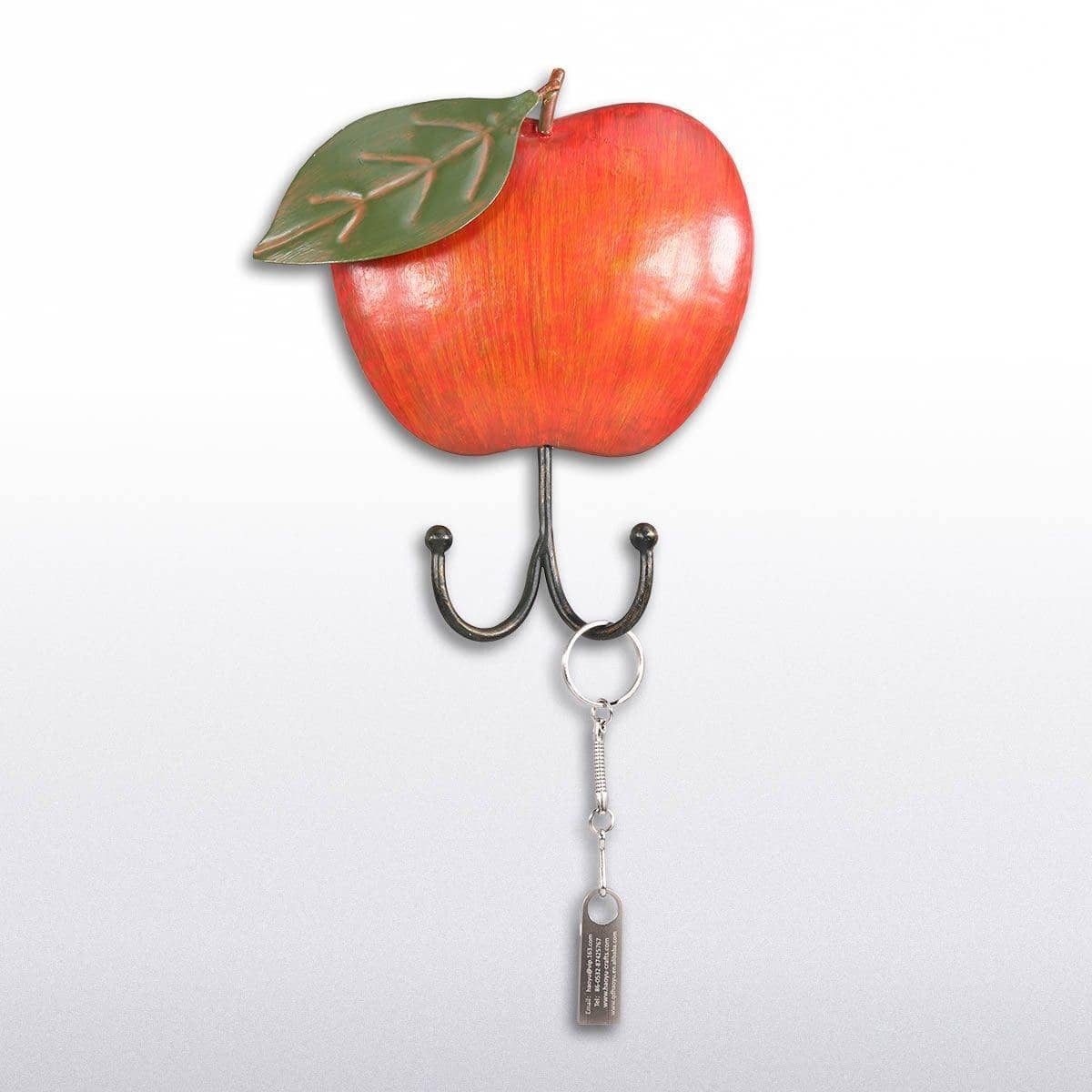 Apple Key Holder Wall Rack - Fun and Functional Home Organization
