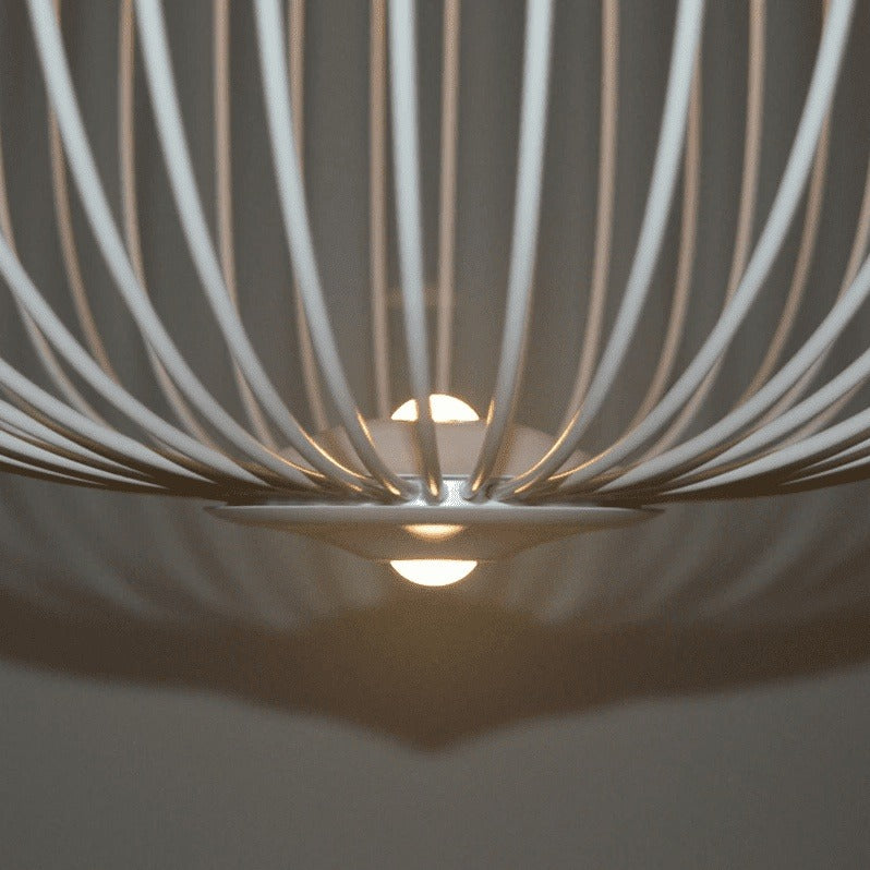 Artisanal Modern Chandelier - Fine Lines and Curves for Unique Elegance