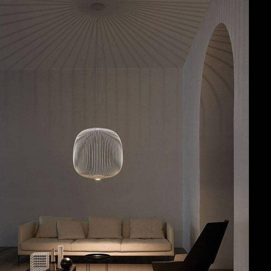 Artisanal Modern Chandelier - Fine Lines and Curves for Unique Elegance