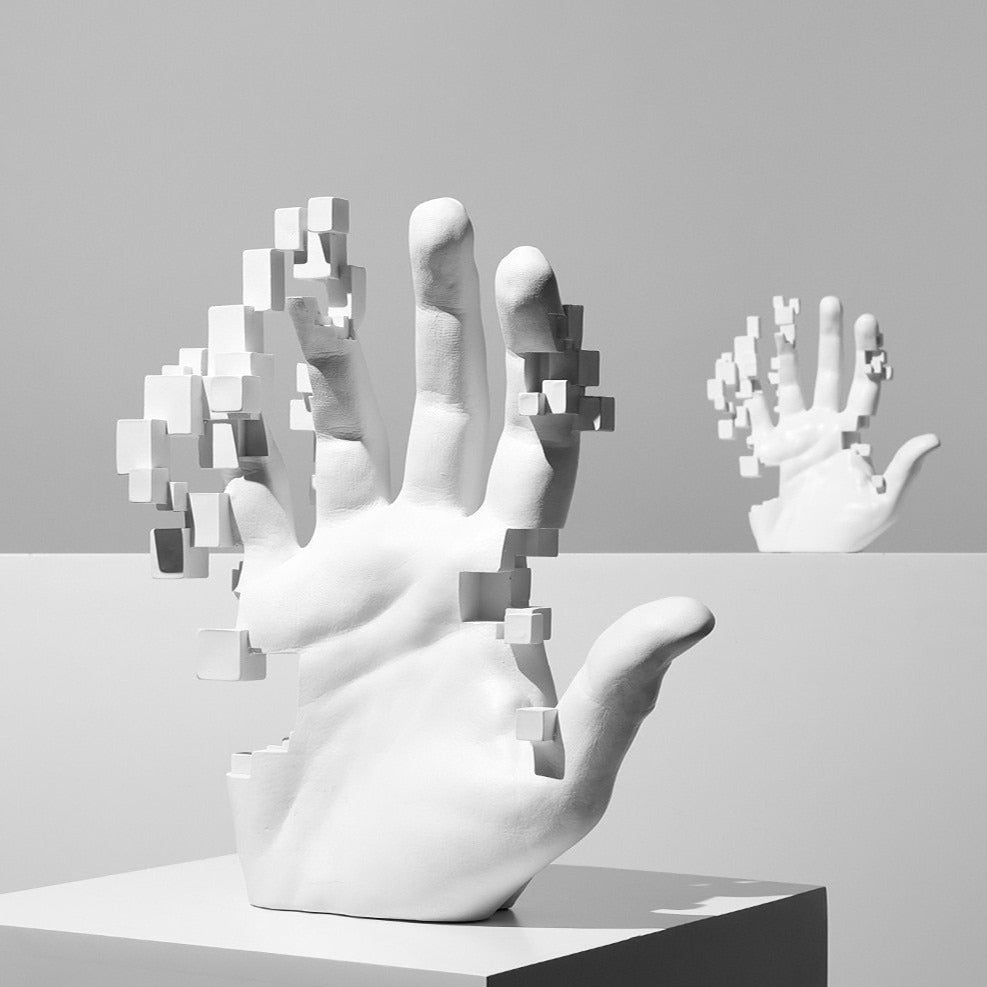 Artistic Hand Art - Modern Aesthetics Abstract Sculpture