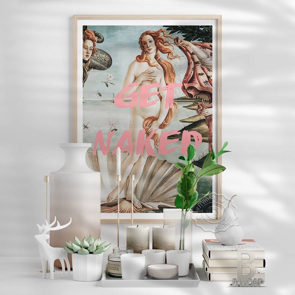 Birth Of Venus Greek & Renaissance Art Posters - Classic Wall Decor