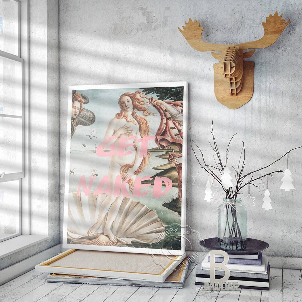 Birth Of Venus Greek & Renaissance Art Posters - Classic Wall Decor