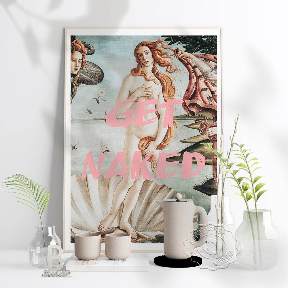 Birth Of Venus Greek & Renaissance Art Posters - Classic Wall Decor