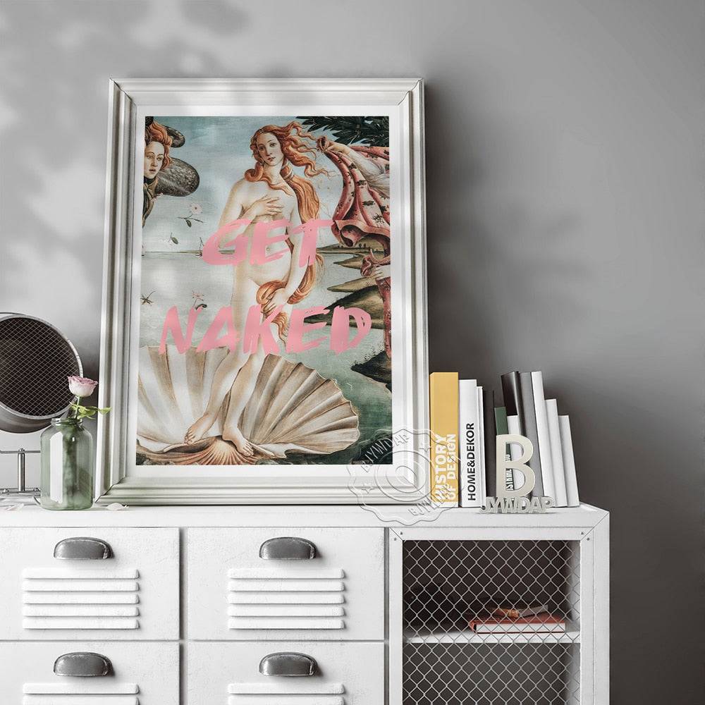 Birth Of Venus Greek & Renaissance Art Posters - Classic Wall Decor