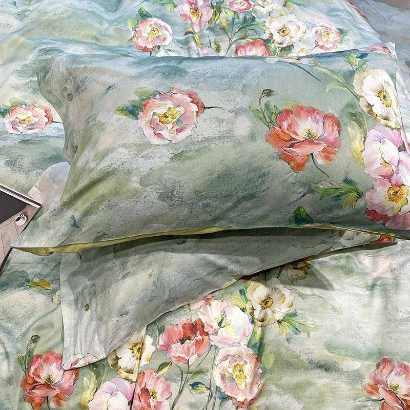 Blossom Flowers Duvet Cover Set - Floral Touch for Your Bedroom Decor