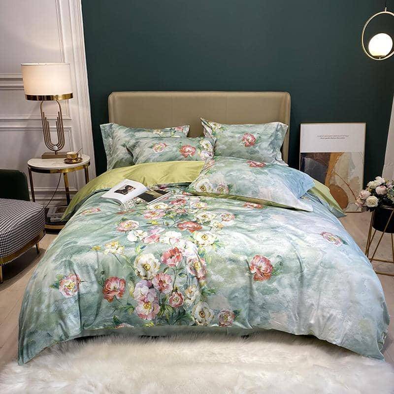 Blossom Flowers Duvet Cover Set - Floral Touch for Your Bedroom Decor