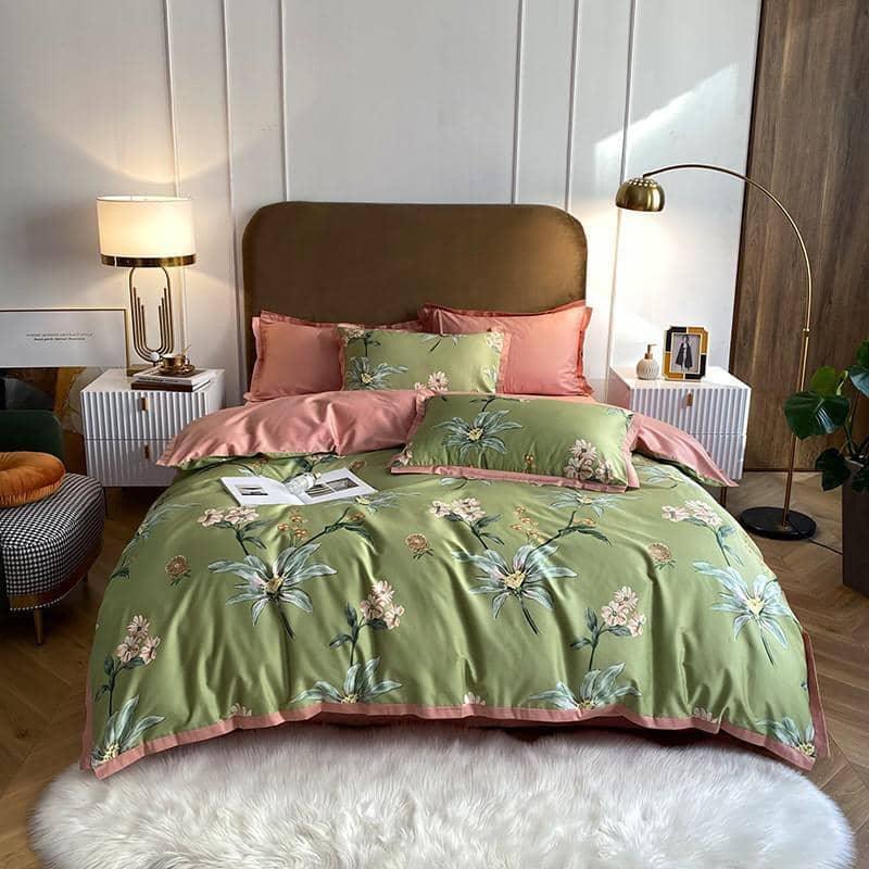 Bohemia Nature Egyptian Cotton Duvet Cover Set - Elegant Bedding