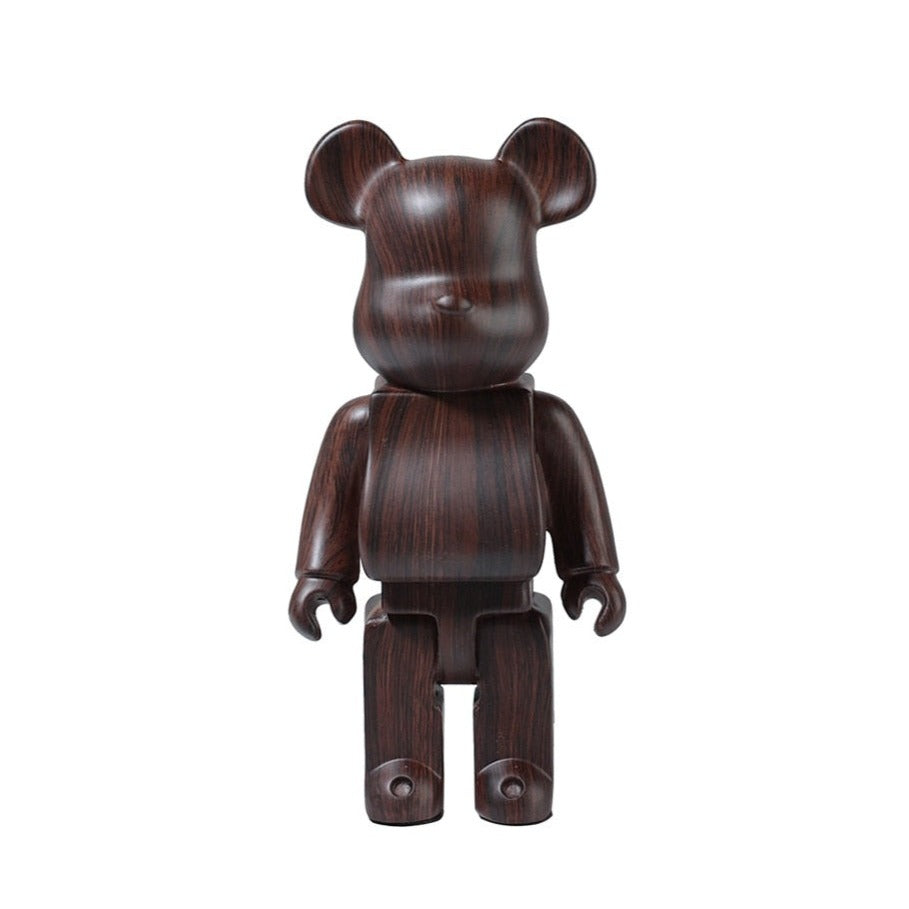 Bold 26cm Violence Bear Resin Statue - Eye-Catching Decor for Your Space