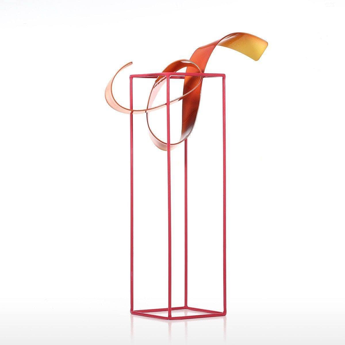 Bud Freestanding Flower Vase - Contemporary Centerpiece Decor
