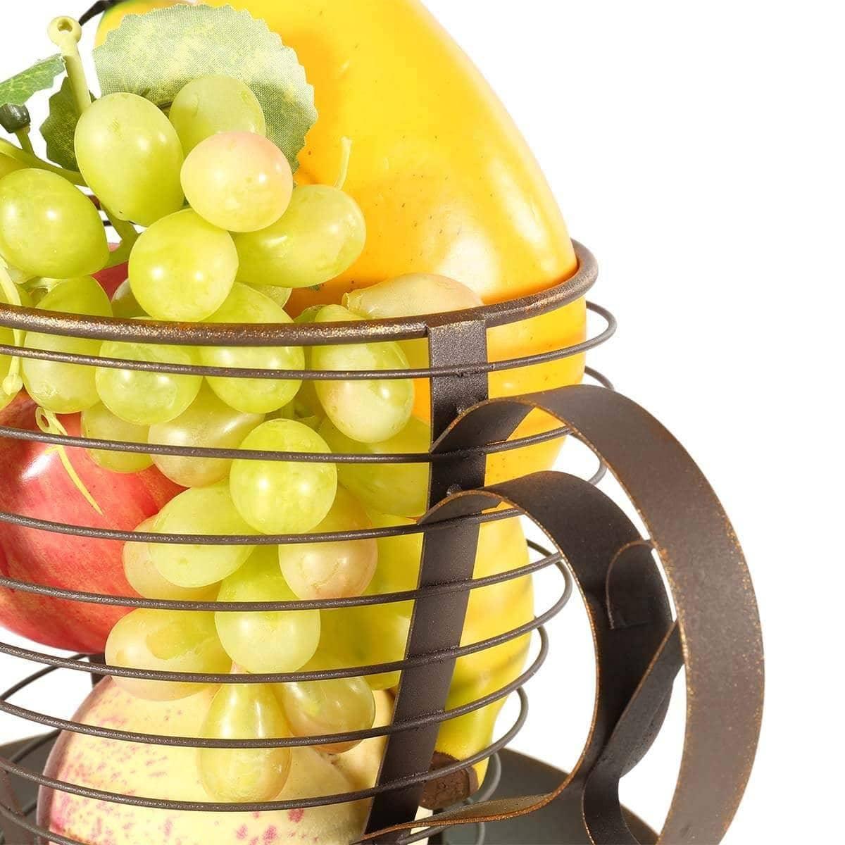 Chic Modern Fruit Basket Holder - Functional & Attractive Home Addition