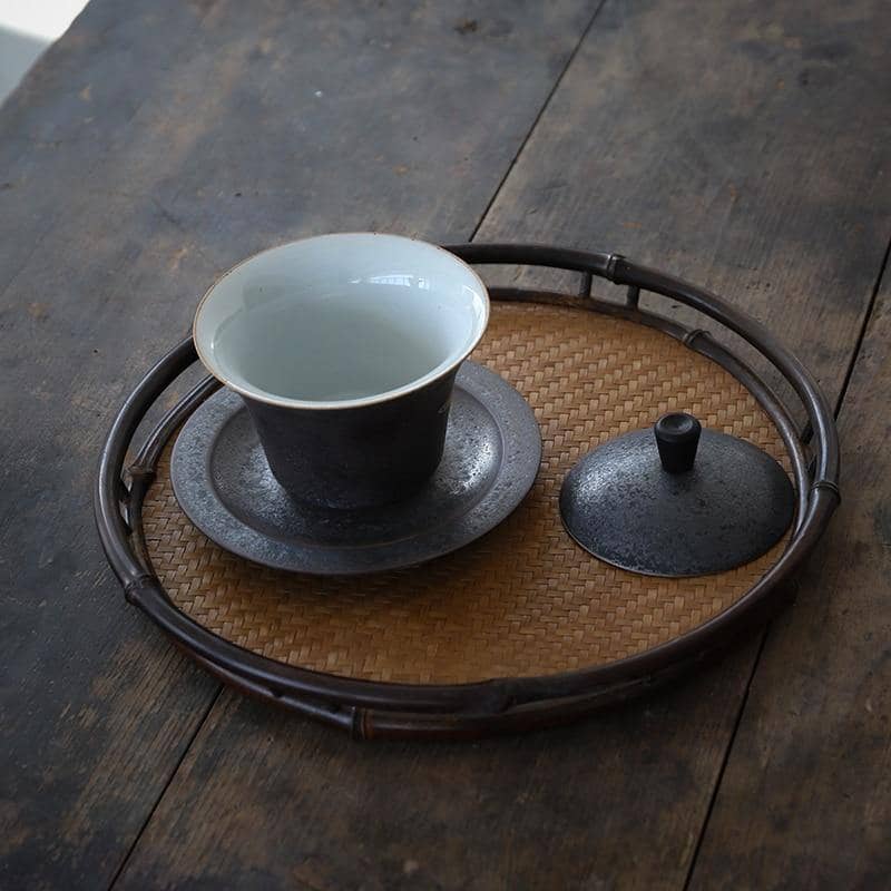 Chinese Kung Fu Gaiwan Teacup &Saucer Set - Authentic Chinese Tea Ceremony Experience