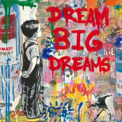 Colorful Pop of Art: Banksy Pop Street Boy Dream