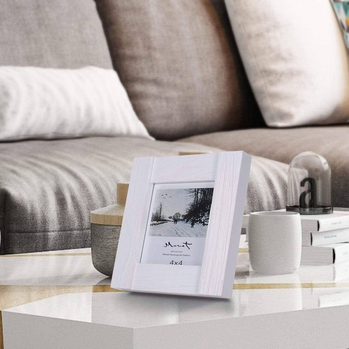 Craft Wood Photo Picture Frame - Rustic & Stylish Home Decor