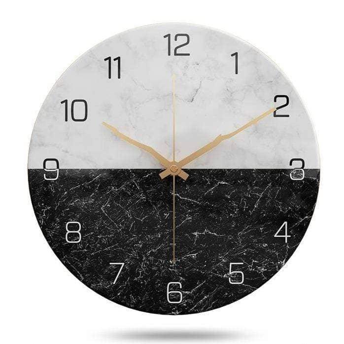 Creative Marble Wall Clock - A Touch of Elegance for Your Home