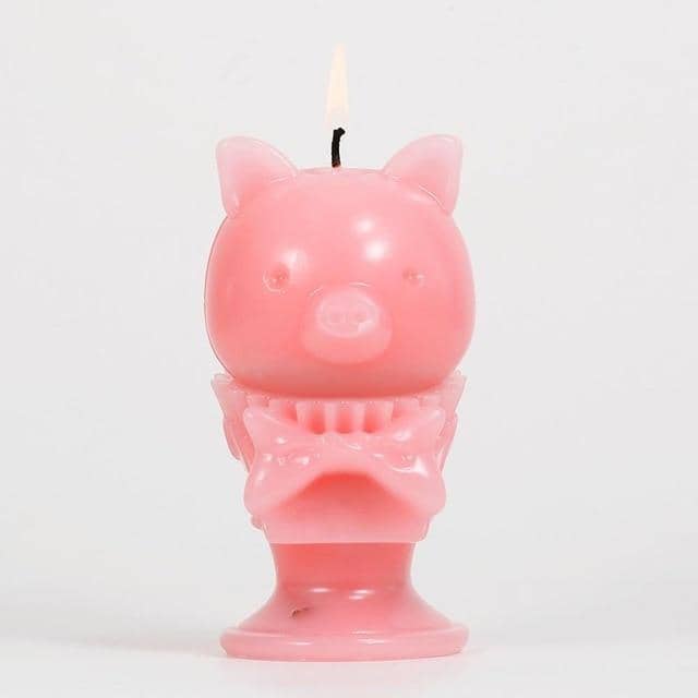 Creative Piggy Wick Candle - Delicate and Easy to Burn