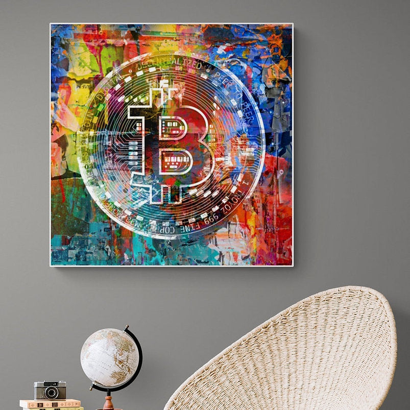 Cryptocurrency Mastery: Bitcoin Brilliance Icon