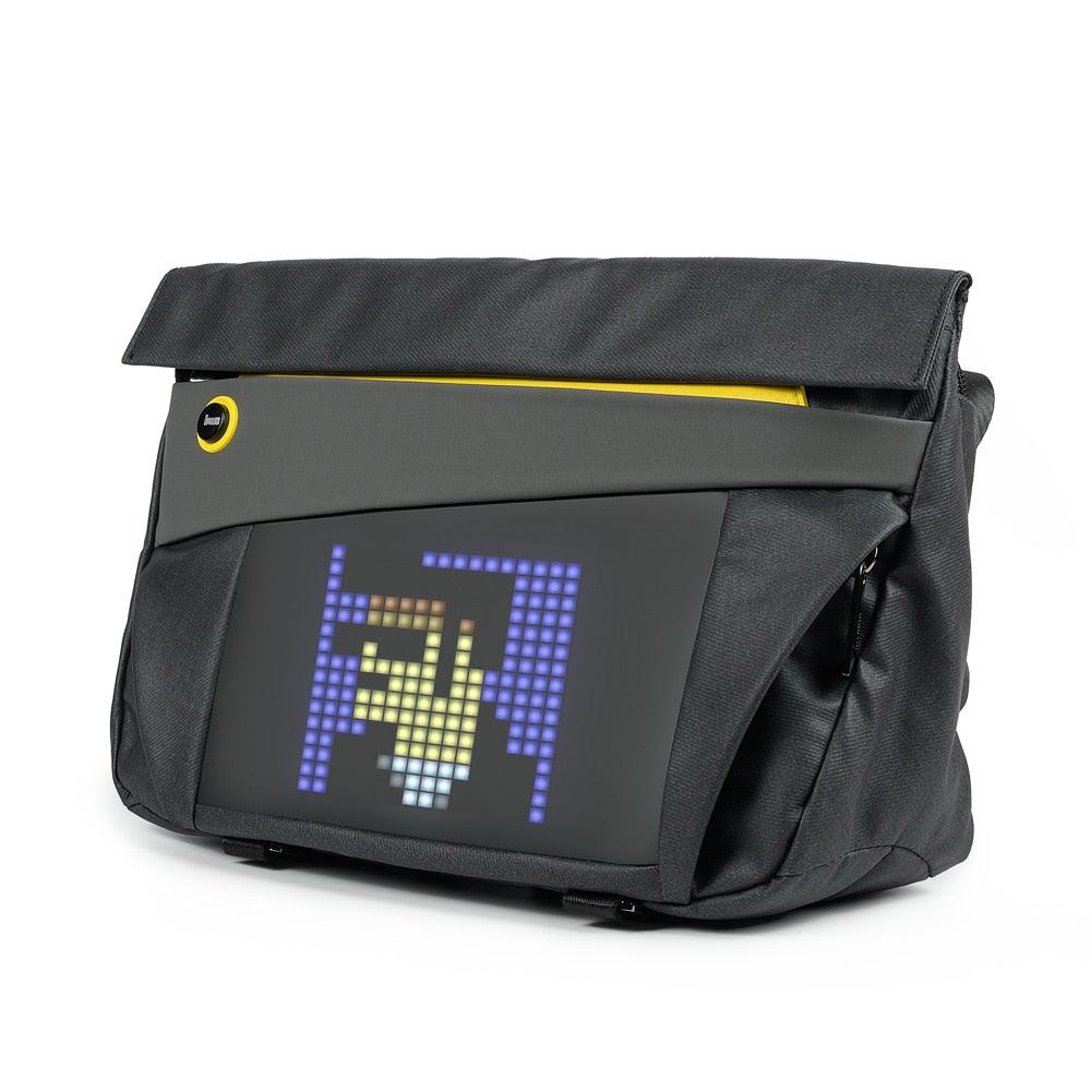 Divoom Customizable Pixel Art Messenger Bag - Unique and Personalized Fashion