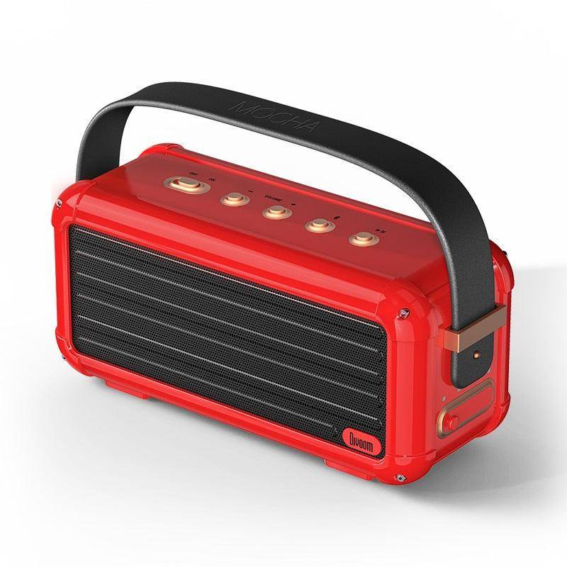 Divoom Mocha Retro Bluetooth Speaker - Superior Audio with Vintage Flair