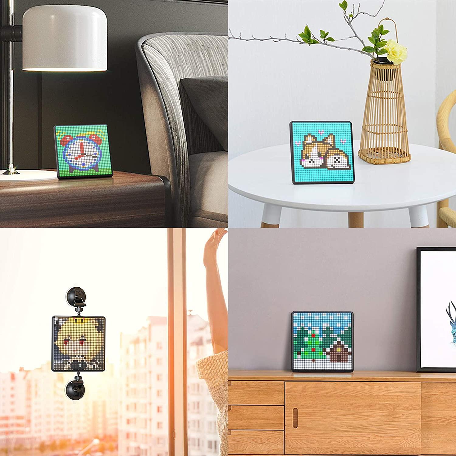 Divoom Pixoo Max Digital Display Frame - Pixel Art and Decorative LED Lighting