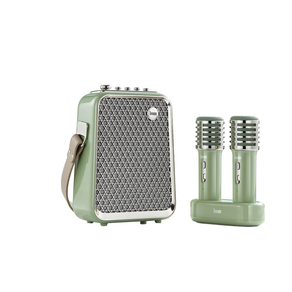 Divoom Songbird Karaoke Bluetooth Speaker - Portable and Fun Audio