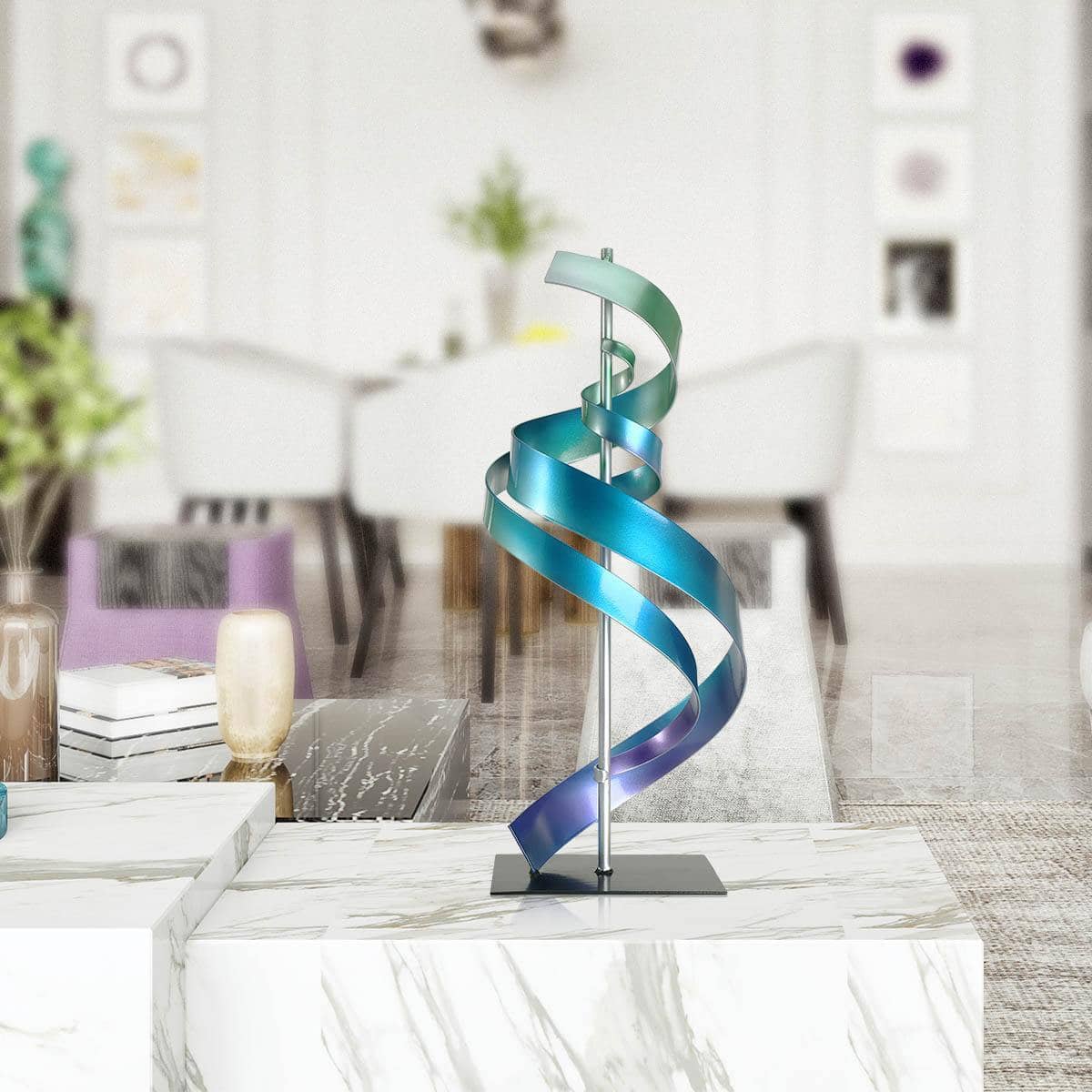 Elegant Abstract Ornament Sculpture: Transform Your Home with Modern Art