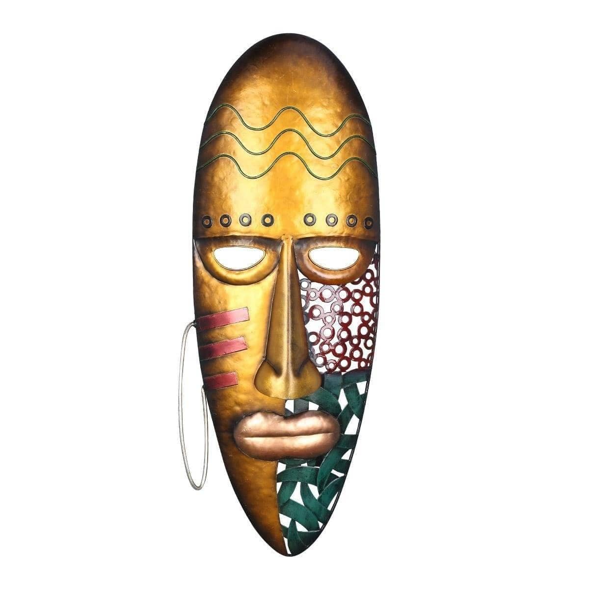 Exquisite African Face Mask Wall Art: Enrich Your Space with Cultural Charm