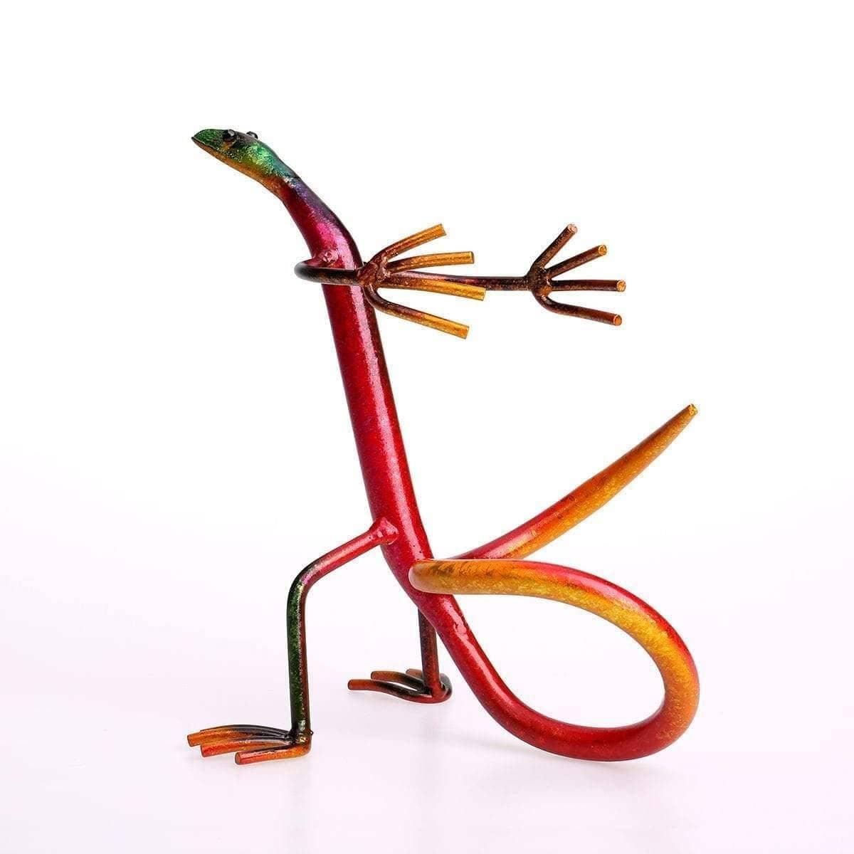 Gecko Wine Bottle Holder: Playful and Whimsical Wine Accessory