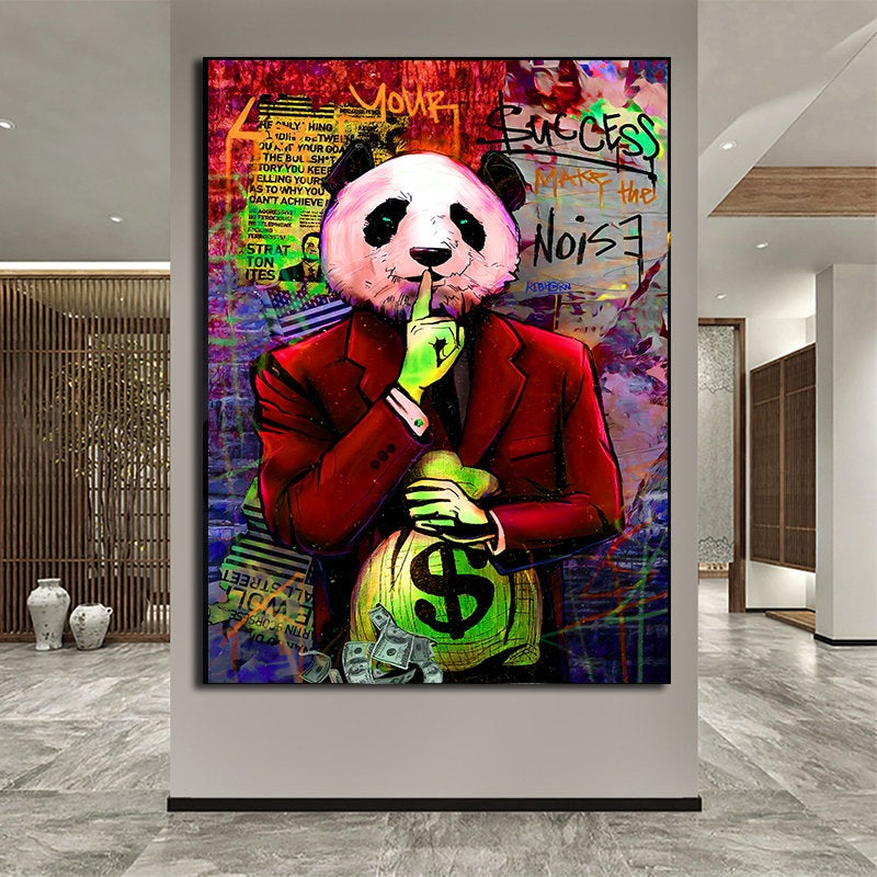Graffiti Panda: Money Heist Urban