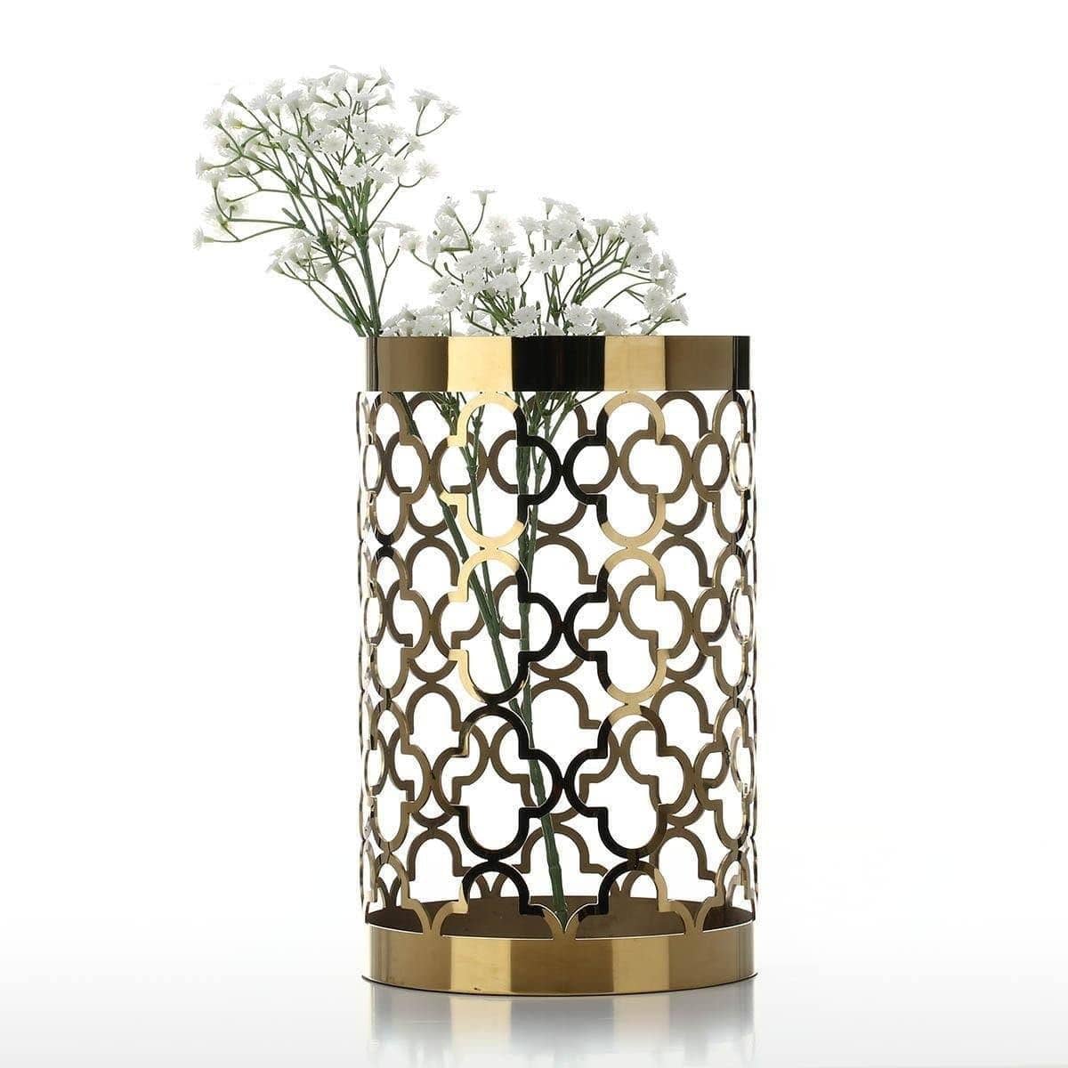 Hollow Bloom Flower Vase: Elegant and Modern Home Decor for Flower Lovers