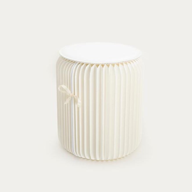 Honeycomb Kraft Paper Foldable Stool: Sustainable Style on the Go