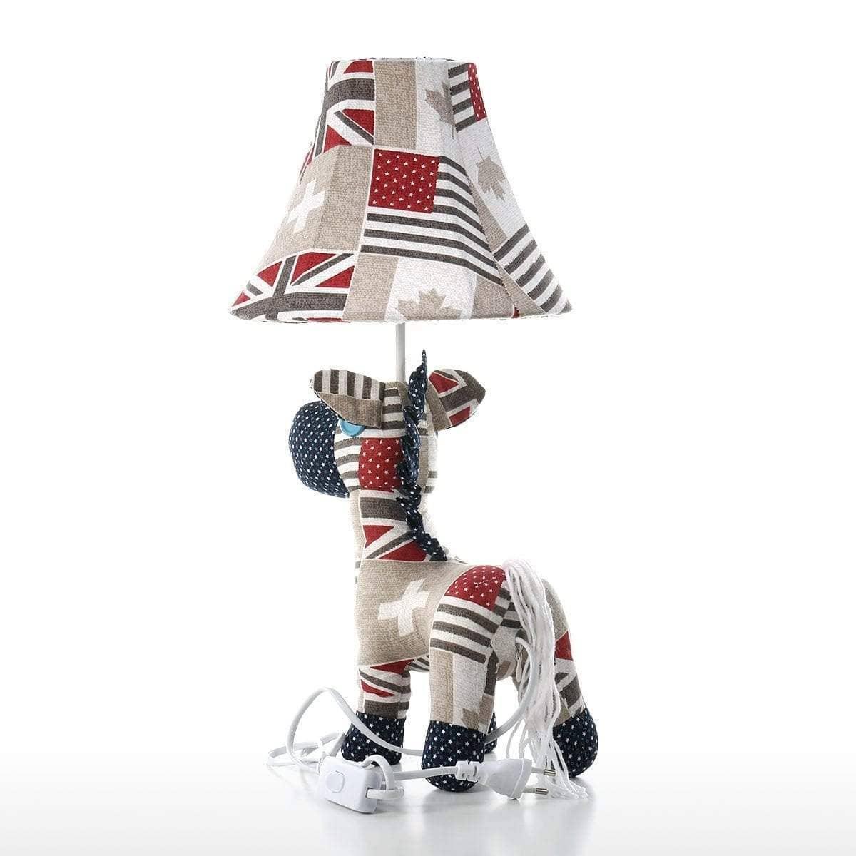Horse Gallop Table Lamp: Playful and Stylish Lighting Accessory for Kids' Rooms