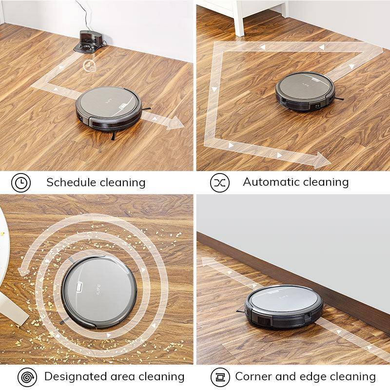 ILIFE A4s Robot Vacuum: Efficient and Stylish Carpet & Hard Floor Cleaner