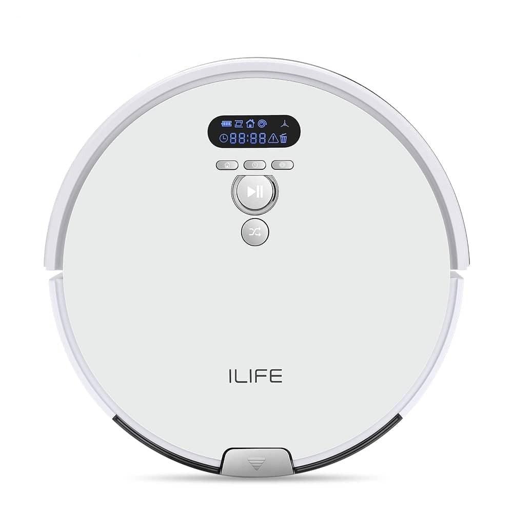 ILIFE V8 Plus Navigation Robot Vacuum: Efficient and Stylish Cleaner with Wet Mop