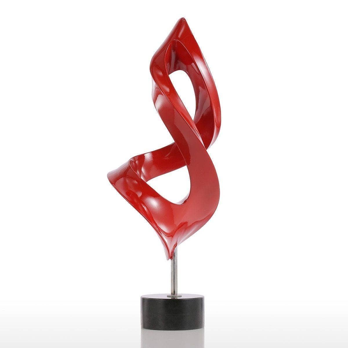 Illuminate Your Space with 3D Torch Sculpture - Abstract Home Decor