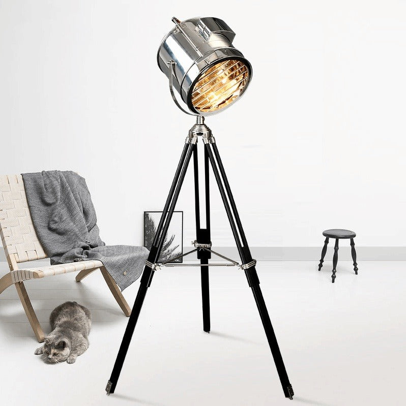 Industrial Tripod Lamp - Bold Modernity