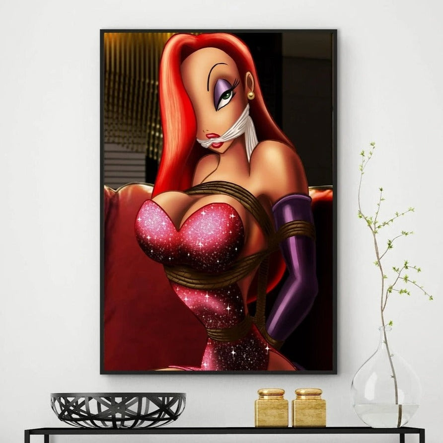 Jessica Rabbit: Who Framed Roger Rabbit (1988) Classic Wall Poster