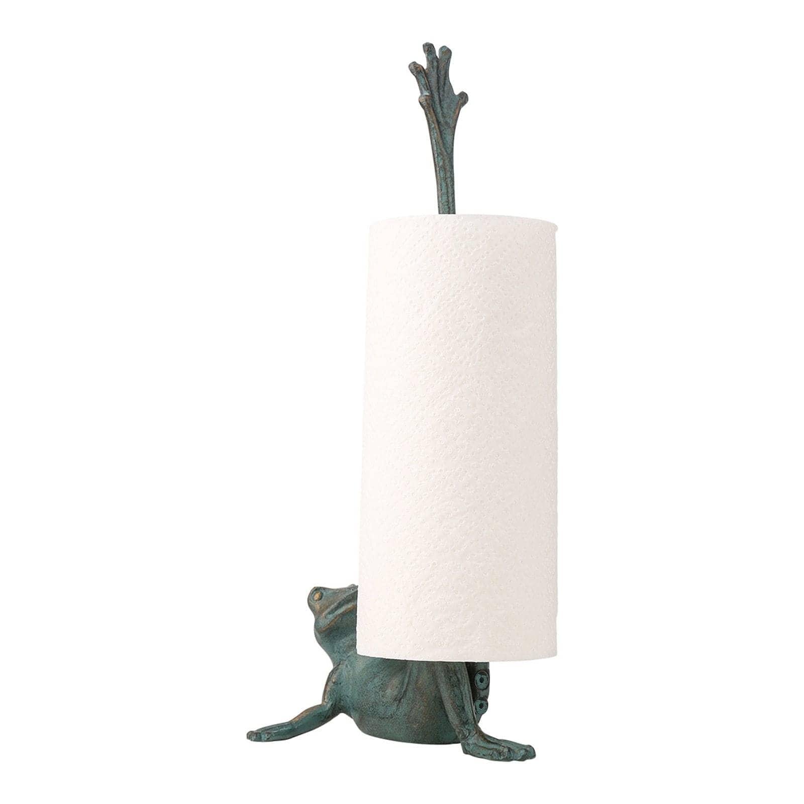 Long Leg Froggy Kitchen Paper Towel Holder - Home Decor