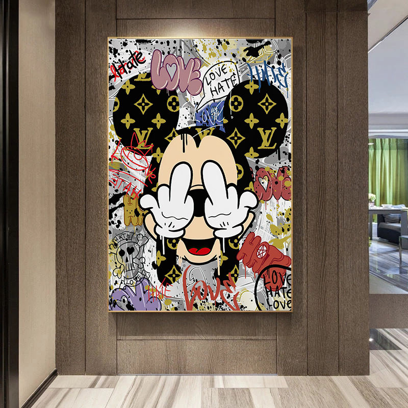 Mickey Mouse Cartoon Fashion: Whimsical Disney Fans