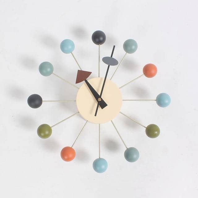 Minimalist 3D Ball Wall Clock: A Sophisticated Timekeeping Solution