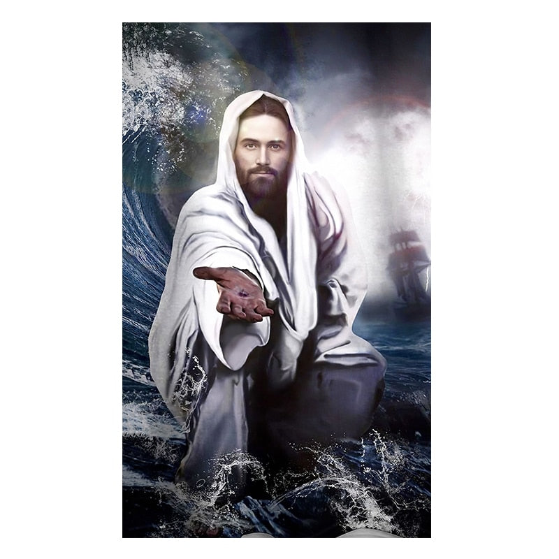 Miraculous Savior: Jesus Walking on Water