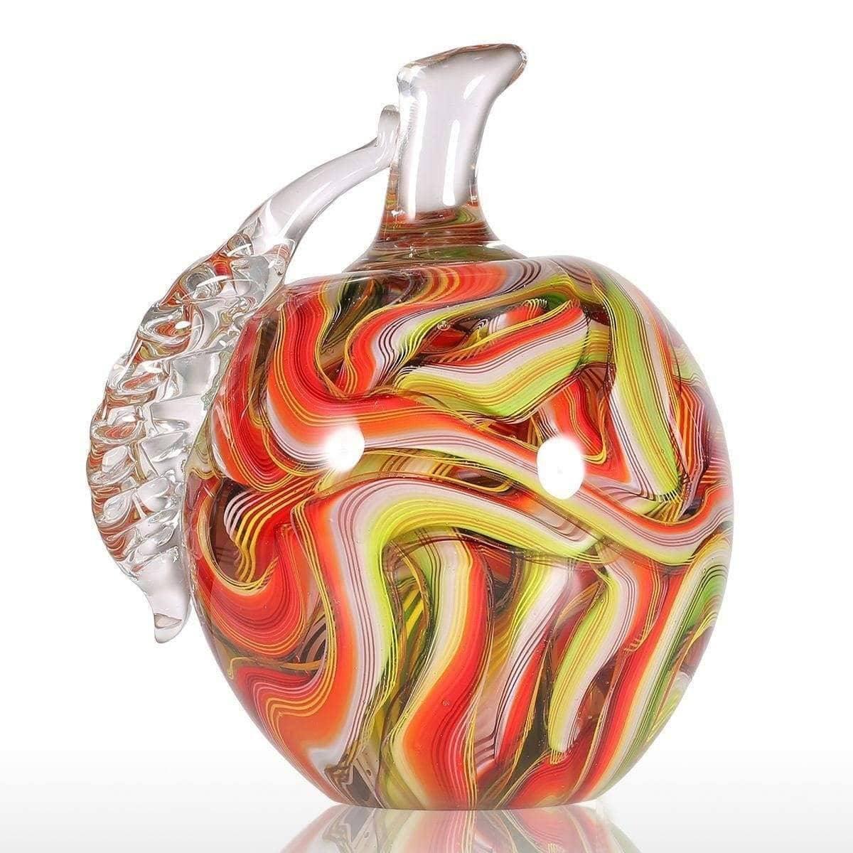 Modern Apple Ornament - A Whimsical Addition to Your Decor